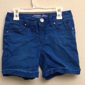 Justice Blue Shorts